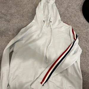 pink republic light blue hoodie medium